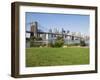 Manhattan Skyline, New York, USA-Amanda Hall-Framed Photographic Print