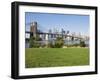 Manhattan Skyline, New York, USA-Amanda Hall-Framed Photographic Print