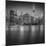 Manhattan Skyline Night-Edit-3-Moises Levy-Mounted Photographic Print