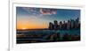 Manhattan Skyline, NY, NY at Sunset-null-Framed Photographic Print