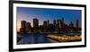 Manhattan Skyline, NY, NY at Sunset-null-Framed Photographic Print