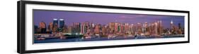 Manhattan Skyline, NYC-Richard Berenholtz-Framed Art Print