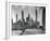 Manhattan Skyline - South Street and Jones Lane, Manhattan-Berenice Abbott-Framed Giclee Print