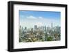 Manhattan skyline with the Empire State Building, New York City, United States of America, North Am-Fraser Hall-Framed Photographic Print