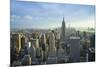 Manhattan Skyline with the Empire State Building, New York City-Fraser Hall-Mounted Photographic Print