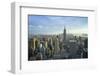 Manhattan Skyline with the Empire State Building, New York City-Fraser Hall-Framed Photographic Print