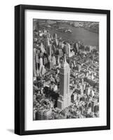 Manhattan Skyline-The Chelsea Collection-Framed Giclee Print