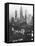 Manhattan Skyline-Andreas Feininger-Framed Stretched Canvas