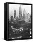 Manhattan Skyline-Andreas Feininger-Framed Stretched Canvas