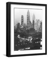 Manhattan Skyline-Andreas Feininger-Framed Premium Photographic Print