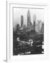 Manhattan Skyline-Andreas Feininger-Framed Photographic Print