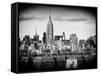 Manhattan Skyline-Philippe Hugonnard-Framed Stretched Canvas