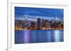 Manhattan Skyline.-rudi1976-Framed Photographic Print