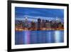 Manhattan Skyline.-rudi1976-Framed Photographic Print