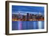 Manhattan Skyline.-rudi1976-Framed Photographic Print