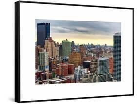 Manhattan Skyline-Philippe Hugonnard-Framed Stretched Canvas