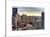 Manhattan Skyline-Philippe Hugonnard-Stretched Canvas