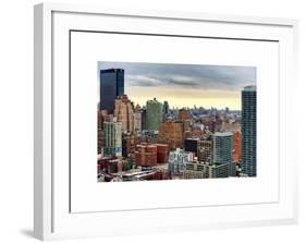 Manhattan Skyline-Philippe Hugonnard-Framed Art Print