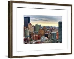 Manhattan Skyline-Philippe Hugonnard-Framed Art Print