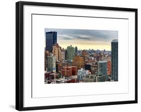 Manhattan Skyline-Philippe Hugonnard-Framed Art Print