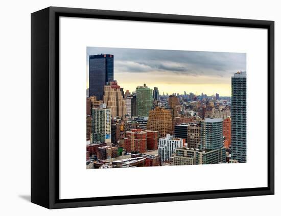 Manhattan Skyline-Philippe Hugonnard-Framed Stretched Canvas