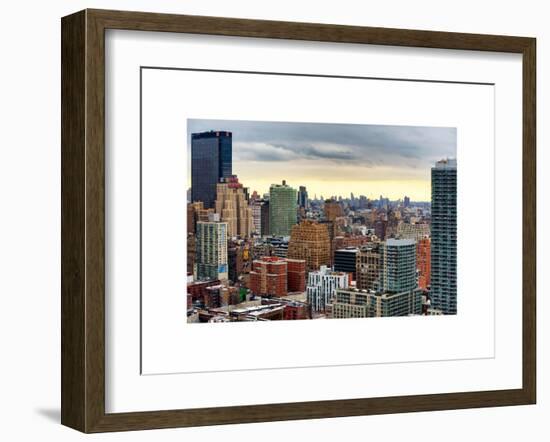 Manhattan Skyline-Philippe Hugonnard-Framed Art Print