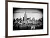 Manhattan Skyline-Philippe Hugonnard-Framed Art Print