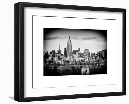 Manhattan Skyline-Philippe Hugonnard-Framed Art Print