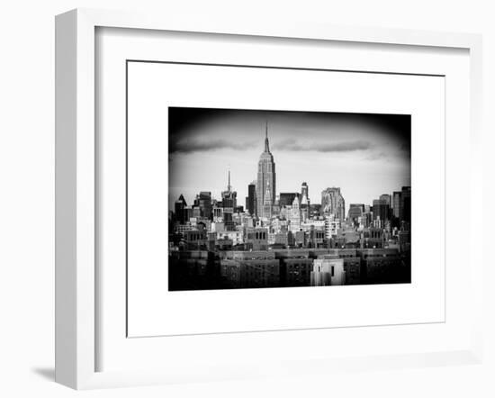 Manhattan Skyline-Philippe Hugonnard-Framed Art Print