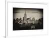 Manhattan Skyline-Philippe Hugonnard-Framed Art Print