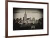 Manhattan Skyline-Philippe Hugonnard-Framed Art Print