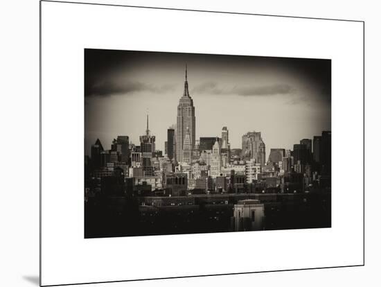 Manhattan Skyline-Philippe Hugonnard-Mounted Art Print