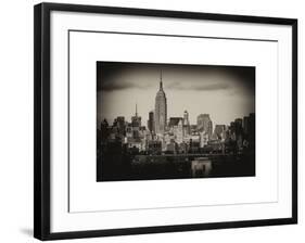 Manhattan Skyline-Philippe Hugonnard-Framed Art Print