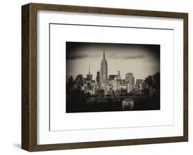 Manhattan Skyline-Philippe Hugonnard-Framed Art Print