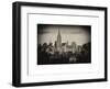 Manhattan Skyline-Philippe Hugonnard-Framed Art Print