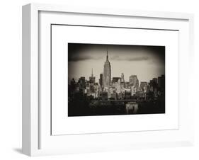 Manhattan Skyline-Philippe Hugonnard-Framed Art Print