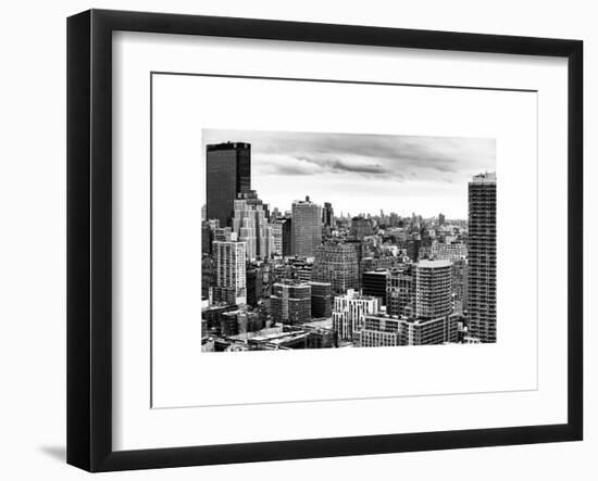 Manhattan Skyline-Philippe Hugonnard-Framed Art Print