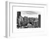 Manhattan Skyline-Philippe Hugonnard-Framed Art Print