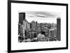 Manhattan Skyline-Philippe Hugonnard-Framed Art Print