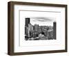 Manhattan Skyline-Philippe Hugonnard-Framed Art Print