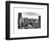 Manhattan Skyline-Philippe Hugonnard-Framed Art Print