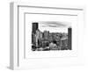 Manhattan Skyline-Philippe Hugonnard-Framed Art Print