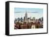 Manhattan Skyline-Philippe Hugonnard-Framed Stretched Canvas