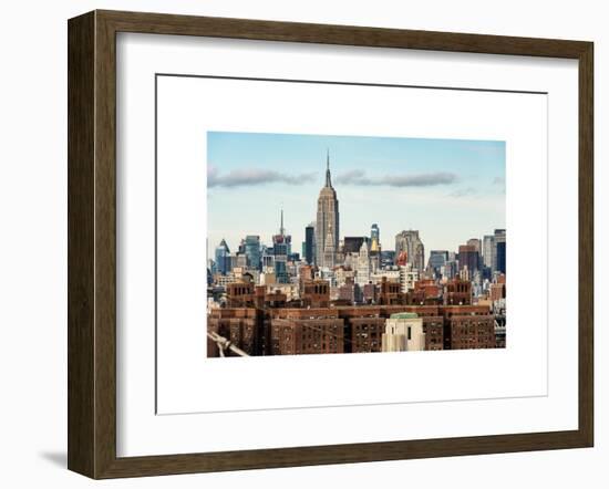 Manhattan Skyline-Philippe Hugonnard-Framed Art Print