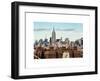 Manhattan Skyline-Philippe Hugonnard-Framed Art Print