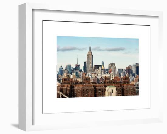 Manhattan Skyline-Philippe Hugonnard-Framed Art Print