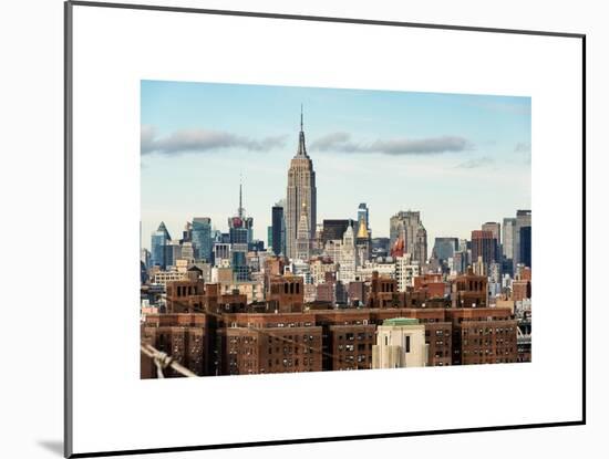 Manhattan Skyline-Philippe Hugonnard-Mounted Art Print