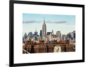 Manhattan Skyline-Philippe Hugonnard-Framed Art Print