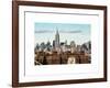 Manhattan Skyline-Philippe Hugonnard-Framed Art Print