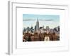 Manhattan Skyline-Philippe Hugonnard-Framed Art Print